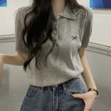 ポロニット レディース リブニット | shoppinggo | 詳細画像16