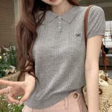 ポロニット レディース リブニット | shoppinggo | 詳細画像17
