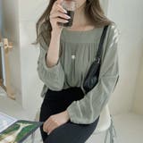 グレー | 新作ブラウス シフォンブラウス シャツ | shoppinggo