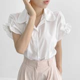 vネック ブラウス スキッパーブラウス | shoppinggo | 詳細画像3 