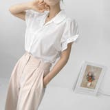 vネック ブラウス スキッパーブラウス | shoppinggo | 詳細画像4 