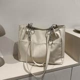 ベージュ | トートバッグ レディース 肩掛け | shoppinggo