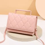 ライトピンク | ミニバッグ スマホポーチ ショルダーバッグ | shoppinggo