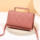 ピンク | ミニバッグ スマホポーチ ショルダーバッグ | shoppinggo