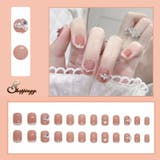 ネイルチップ きらきら ショート | shoppinggo | 詳細画像1 