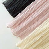 チュールスカート フレアスカート プリーツスカート黒 | shoppinggo | 詳細画像4