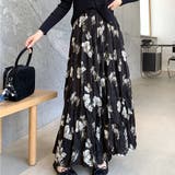 ロングスカート 花柄 フレアスカート | shoppinggo | 詳細画像8