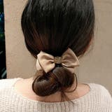 キャメル | シュシュ ヘアゴム キラキラ | shoppinggo