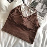 背中あき キャミソール ショート丈 | shoppinggo | 詳細画像4