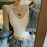 背中あき キャミソール ショート丈 | shoppinggo | 詳細画像10