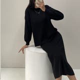 ニットワンピース 2点セット ニットセットアップ | shoppinggo | 詳細画像11