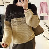 ニットセーター カラーグラデーションニット レディース | shoppinggo | 詳細画像17 