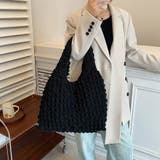 ブラック | トートバッグ レディース 軽量 | shoppinggo