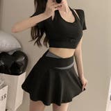 フィットネス水着2点セット レディース セパレート | shoppinggo | 詳細画像5 