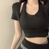 フィットネス水着2点セット レディース セパレート | shoppinggo | 詳細画像10 