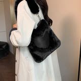 ファーバッグ ハート ミニトートバッグ | shoppinggo | 詳細画像9