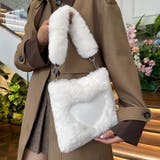 ファーバッグ ハート ミニトートバッグ | shoppinggo | 詳細画像12