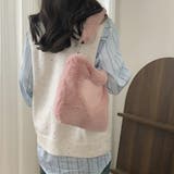 ファーバッグ ハート ミニトートバッグ | shoppinggo | 詳細画像17