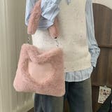ファーバッグ ハート ミニトートバッグ | shoppinggo | 詳細画像18