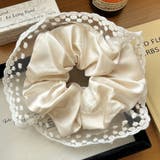 シュシュ ヘアゴム レース付き | shoppinggo | 詳細画像7 