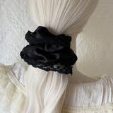 シュシュ ヘアゴム レース付き | shoppinggo | 詳細画像10 