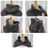 ネックウォーマー ボタン付き ニット | shoppinggo | 詳細画像7 