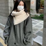 ネックウォーマー ボタン付き ニット | shoppinggo | 詳細画像10 