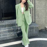ジャケット＆ワイドパンツ 2点セット スーツ | shoppinggo | 詳細画像11 