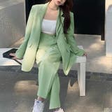 ジャケット＆ワイドパンツ 2点セット スーツ | shoppinggo | 詳細画像13 