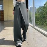 ワイドパンツ タック入り ロング丈 | shoppinggo | 詳細画像7 