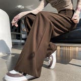 ワイドパンツ タック入り ロング丈 | shoppinggo | 詳細画像18 