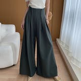 ワイドパンツ タック入り ロング丈 | shoppinggo | 詳細画像13 