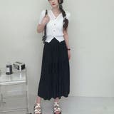 サマーニット プリーツスカート 2点セットアップ | shoppinggo | 詳細画像2 