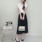 サマーニット プリーツスカート 2点セットアップ | shoppinggo | 詳細画像12 