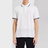 配色ライン襟付き 半袖 Tシャツ | shoppinggo | 詳細画像3