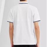 配色ライン襟付き 半袖 Tシャツ | shoppinggo | 詳細画像4