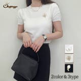 夏服 新作 サマーニットトップス | shoppinggo | 詳細画像1 