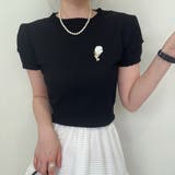 Bブラック | 夏服 新作 サマーニットトップス | shoppinggo