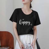 ブラック04 | Tシャツ レディース ゆるT | shoppinggo