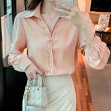 ライトピンク | ブラウス ネックレス レディース | shoppinggo