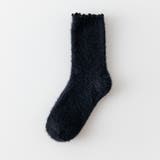 ブラック | 冷えとり靴下 クルーソックス 暖かい | shoppinggo