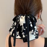 ヘアゴム リボンシュシュ 高級感 | shoppinggo | 詳細画像8 