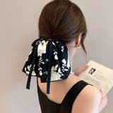 ヘアゴム リボンシュシュ 高級感 | shoppinggo | 詳細画像9 