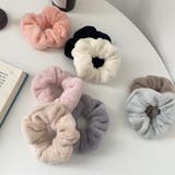 ヘアゴム シュシュ フワフワ | shoppinggo | 詳細画像6 