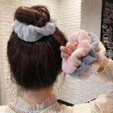 ヘアゴム シュシュ フワフワ | shoppinggo | 詳細画像11 