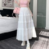 ホワイト | レース スカート レディース | shoppinggo