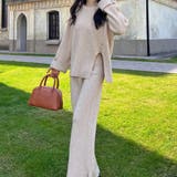 ニットセットアップ レディース 秋冬 | shoppinggo | 詳細画像5