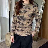 ブラック | トップス シンプル 長袖tシャツ | shoppinggo