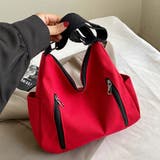 レッド | ショルダーバッグ キャンバスバッグ トートバッグ | shoppinggo