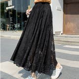 ブラック | レース スカート レディース | shoppinggo